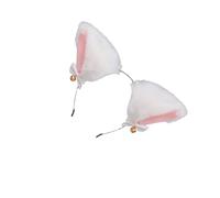 Cerchietto per capelli da ragazza con fiocco con piccole campane Anime Party Prop Costume di corrispondenza Fornitura flessibile Lady Styling Tool Hair Hoop Dress No.2