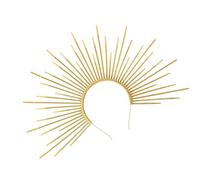 Cerchietto per capelli da sposa con dea del sole, elegante e delicato cerchietto per capelli per donne e ragazze