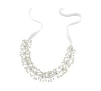 Cerchietto per capelli da sposa, con perle, elegante, adatto per matrimoni, compleanni e prima comunione