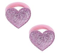 Cerchietto Per Capelli Donna 1 Pair Golden Silver Pink Heart Crown Star Princess Headdress Capelli Corde Articoli elastici Fascia Per Capelli (Size : 4)