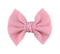 Cerchietto Per Capelli Donna 10 pz / 4.5 "Grande waffle tessuto di tessuto archi for ragazze popolari accessori moda dolce bowknot boutique hear wear Fascia Per Capelli(Light pink,Without clip)