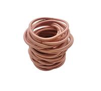 Cerchietto Per Capelli Donna 100 pezzi capelli gratis cravatta scruties Bionda Brown Bands Cavo Grandi donne elastiche Girls Girls Ponytail Supporti Nessun grovido Fascia Per Capelli(PINK 100PCS)