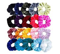 Cerchietto Per Capelli Donna 20 pezzi in velluto elastici for donna o ragazze Accessori for capelli Accessori for capelli Accessorios turbante Fascia Per Capelli (Size : United States)