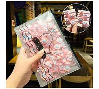 Cerchietto Per Capelli Donna 20pcs Girls colorate Piccole bande di capelli elastici elastici Holder Ponytail non ferita Scraccie Fascia for capelli Accessori for capelli Fascia Per Capelli(20Pcs-A2)