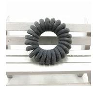 Cerchietto Per Capelli Donna 5 pz/confezione Velvet Telefono Coil Bobina Capelli da donna Spirale Capelli Ties Girls Capelli Anelli Corda Colore massello Accessori for capelli Scrolly Fascia Per Cap