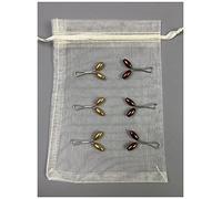 Cerchietto Per Capelli Donna Malasian Mazzo Capelli for capelli for le donne musulmane Chiffon Gomma Band Bella Hijab Volumizzante Scrackie Grandi Accessori for fodera Fascia Per Capelli(Pins 6pc)