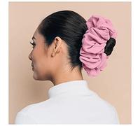 Cerchietto Per Capelli Donna Malasian Mazzo Capelli for capelli for le donne musulmane Chiffon Gomma Band Bella Hijab Volumizzante Scrackie Grandi Accessori for fodera Fascia Per Capelli(Pink)