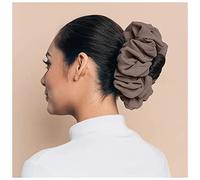 Cerchietto Per Capelli Donna Malasian Mazzo Capelli for capelli for le donne musulmane Chiffon Gomma Band Bella Hijab Volumizzante Scrackie Grandi Accessori for fodera Fascia Per Capelli(Dark Brown)
