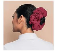 Cerchietto Per Capelli Donna Malasian Mazzo Capelli for capelli for le donne musulmane Chiffon Gomma Band Bella Hijab Volumizzante Scrackie Grandi Accessori for fodera Fascia Per Capelli(Wine Red)