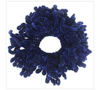 Cerchietto Per Capelli Donna Musulmani Hijab Volumizer Flessibile Gomma Band Volumenting Scrunchie Curpflower Big Hair Tie Anello Fascia Per Capelli(Navy Blue)