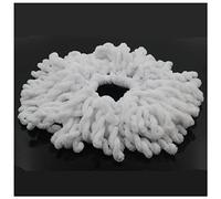Cerchietto Per Capelli Donna Musulmani Hijab Volumizer Flessibile Gomma Band Volumenting Scrunchie Curpflower Big Hair Tie Anello Fascia Per Capelli(White)