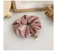 Cerchietto Per Capelli Donna Panno francese Art Lazy Legato Capelli Corda Texture Coreano Texture retrò in metallo palla grande intestino cerchio semplice elegante copricapo Fascia Per Capelli(17524 B