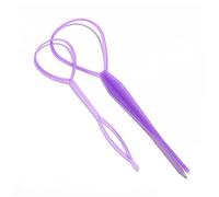 Cerchietto Per Capelli Donna Popolare 1 SET Strumenti di plastica Loop Styling Tools Nero Topsy Clip Clip Clip Capelli Braid Maker Styling Tool Mox Fascia Per Capelli(PR)