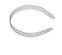 Cerchietto Per Capelli Elegnat Fascia for capelli a forma di onda incrociata Primavera Semplice e sottile Accessori for cerchi for in metallo Fasce elastiche for uomo Donna(Style12)