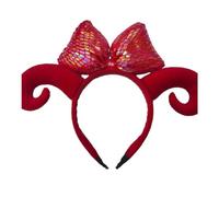 Cerchietto per capelli in corno di pecora per cosplay, studentessa, giochi di ruolo, anime, incontri di personaggio, cerchietto per capelli in peluche per carnevale