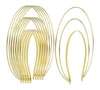 Cerchietto per capelli in metallo dorato, per dea regina, angelo, aureola, tiara, cerchietti per capelli, fai da te, fasce per capelli, accessori per capelli per feste, cosplay, costumi (confezione da