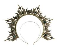 Cerchietto per capelli in metallo Incompiuto Progetto Set Riutilizzabile Copricapo Copricapo Per Teatro Nuziale Evento Fotografico Accessori per Copricapo in Metallo
