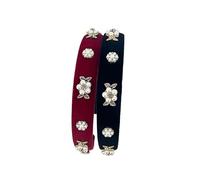 Cerchietto per capelli in stile barocco, stile vintage con camelia, forcina floccata con perle e strass, accessori per capelli