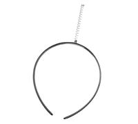Cerchietto per capelli in tinta unita con molla, per concorsi di fine anno, copricapo da sposa, copricapo casual per donne, uomini, ragazze, studentesse, fermagli per capelli creativi