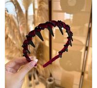 Cerchietto per capelli nero: bellissimo copricapo per sposa, accessori alla moda, per feste di nozze, trecce