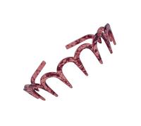 Cerchietto per capelli ondulati, a forma di U, a forma di Zig Zaagg, pettine per capelli a dente di squalo, pettine per capelli, fascia per capelli per acconciature, trucco e sport
