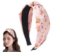 Cerchietto per capelli pasquale stampato, da donna, con stampa pasquale, per acconciature per appuntamenti, viaggi, balli, feste, matrimoni, vacanze