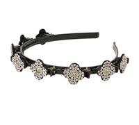 Cerchietto per capelli per donne e ragazze, fermagli per capelli per lo styling a becco d'anatra fasce per capelli a quattro foglie