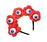 Cerchietto per capelli per feste di Halloween, accessorio per cosplay, accessorio per doccia, copricapo per afferrare gli occhi di tutti nella folla ornamenti per capelli per trecce per adulti