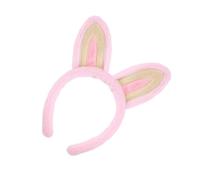 Cerchietto per capelli portatile leggero con orecchie da diavolo per bambini, in morbido peluche, facile da trasportare, per feste in costume, divertente ornamento per capelli per lavare il viso