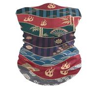 Cerchietto per Capelli Retro Japan Style Antivento Sciarpa A Mezza Faccia Antipolvere Ghetta per Sports Ciclismo Bambini