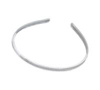Cerchietto per capelli semplice Cerchio per capelli dentato Cerchio per capelli trasparente 8mm/12mm/20mm/25mm Fasce per capelli semplici Pettine dentato Cerchio per capelli trasparente Bulk