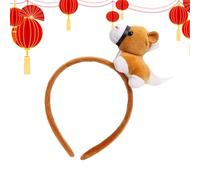 Cerchietto per | Forniture per feste di peluche del fumetto tenero | Accessorio per la testa di cavallo - per feste trucco scenario rappresentazione Cosplay Natale