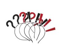 Cerchietto Question Mark 4 Pezzi, Accessorio Chioma