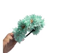 Cerchietto realistico a forma di fiore per primavera, campeggio, fotografia, temperamento, festa di nozze, copricapo per sposa