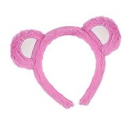 Cerchietto regolabile con orecchie di animale in peluche, design antiscivolo, per donne e ragazze, feste in costume, accessorio per capelli, accessorio per capelli elastico in peluche per ragazze