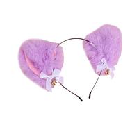 Cerchietto regolabile con orecchie di animale in peluche orecchie per cosplay cerchietti per capelli alla moda per varie età Cosplay per donna fascia a forma di orecchio fascia per Halloween animali