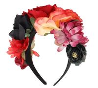 Cerchietto Rosa Arancione in Poliestere, Accessori per Halloween Atmosfera | Leggero e Comodo da Indossare, Aspetto Realistico, per Festa, Autoritratto e Stagione