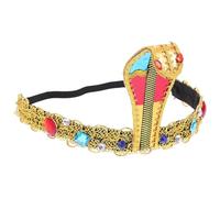 Cerchietto Testa Serpente Stile Egiziano per Donna, Costume
