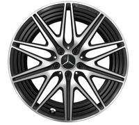 Cerchio 20" Mercedes-Benz 10 Razze Nero Originale Classe C 63 AMG Posteriore