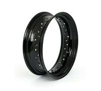 Cerchio A Raggi 4,5x16" Nero, 40 Fori, Lato Valvola, Per Harley - Davidson