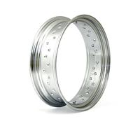 Cerchio A Raggi 5,5x18" Cromato 40 Fori Valvola Centrale Per Harley-Davidson