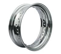 Cerchio A Raggi 5x16" Cromato, 40 Fori, Valvola Centrale, Per Harley - Davidson