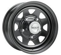 CERCHIO IN FERRO DOTZ DAKAR DARK PER OPEL FRONTERA 7X17 6X139.7 BLACK 5UK