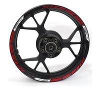 Cerchio adesivo ruota moto Per CBR 650R Per CBR650R Moto Riflettente Cerchione Banda Decalcomania Anteriore Posteriore Deca Adesivi impermeabili (Color : 11)