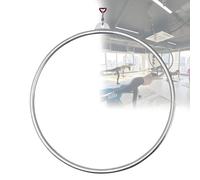 Cerchio aereo per yoga, acrobazia e ginnastica, resistenza testata sicurezza, 90 cm