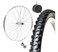 CERCHIO ANTERIORE 24 X 1.75 + COPERTONE MTB 24 X 1.95 + CAMERA D’ARIA | RUOTA COMPLETA MOUNTAIN BIKE 24”