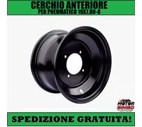 Cerchio Anteriore 8 Pollici 4 Fori per Pneumatico 19x7.00-8 Mini Quad ATV Buggy