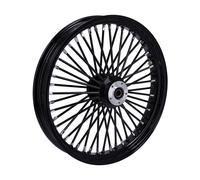Cerchio Anteriore Big Spoke DF Nero 3,5x23" Per Harley-Davidson Con TÜV