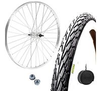 Ruota/Cerchio Anteriore 28 + Pneumatico 700X35C + Camera CityBike Bici Stradale