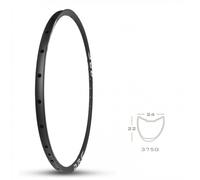 Cerchio Bici Ciclocross Tubolare Alluminio 6000 - 24 Fori - Freno a Disco